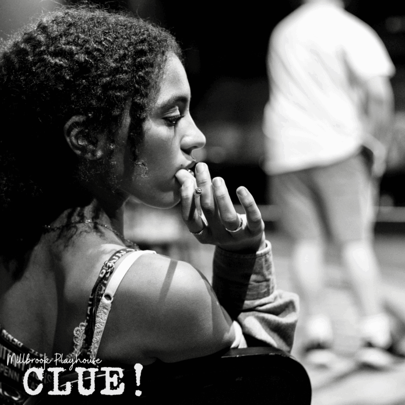 Clue Black and White